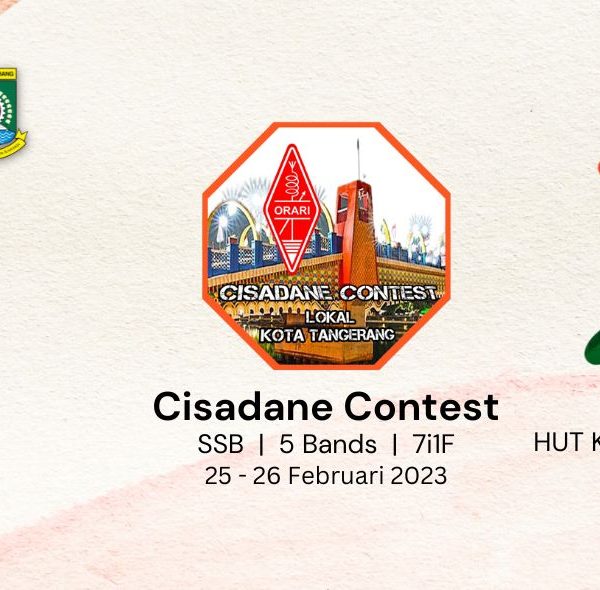 Cisadane Contest 2023 & 8G30TNG HUT Kota Tangerang ke-30